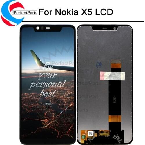 5.8"For Nokia 5.1 Plus LCD Display Touch Screen Digitizer Full Assembly Replacement Parts For Nokia X5 LCD Display