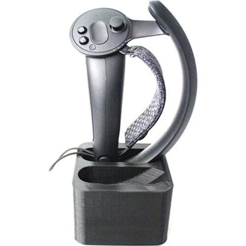 1pc Fast Charging Dock Base for Valve Index VR Controller Handle Grip with 2 Magnetic Charging Cable