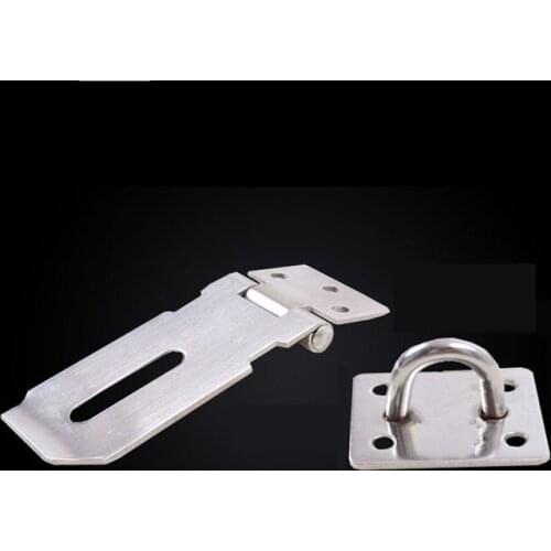 10sets/lot 3 inch Stainless Steel Toggle Latch Clasp Case Catch Lock Buckle Iron Hasp For Case Chest Lock Box Buckle