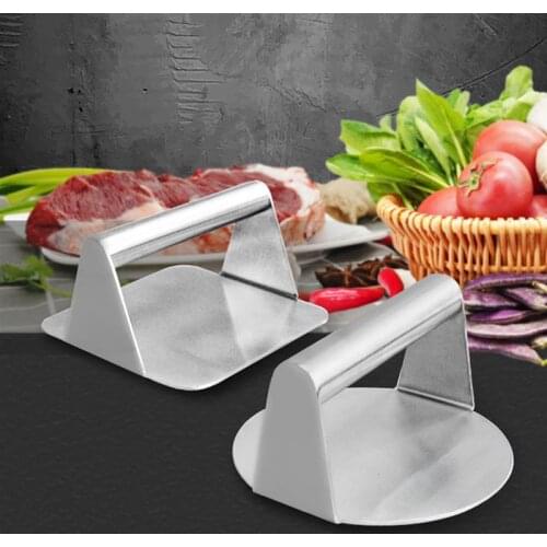 304 Stainless Steel Burger Press for Griddle Non-Stick Bacon Grill Press Burger Smasher Professional Griddle Accessories Kit