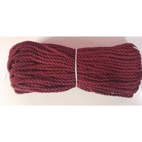 50 Mt Maroon 8mm Rope Rope Colorful Rope Supla And Door Ornament Rope Hobby Ornament