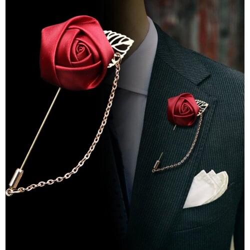 ASLSAW Gold Brooches For Clothes