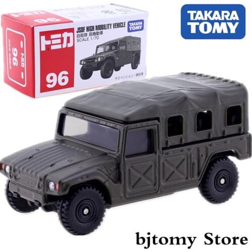 Tomica JSDF High Mobility Vehicle 1:70 NO. 96 Takara Tomy Baby Car Motor Model Diecast Metal Pop Hot Miniature Kids Toys