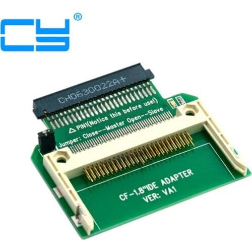 CF Compact Flash Merory Card to 50pin 1.8 Inch IDE Hard Drive SSD Converter Adapter for Toshiba
