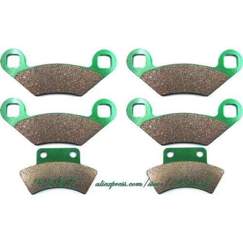 For POLARIS ATV 400 XPLORER 1995 - 1998 Disc Brake Pads Pill Front Rear 1997 1996