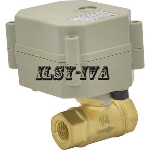 DN8 brass Switch type DC24V CR2-01 2way electrical ball valve