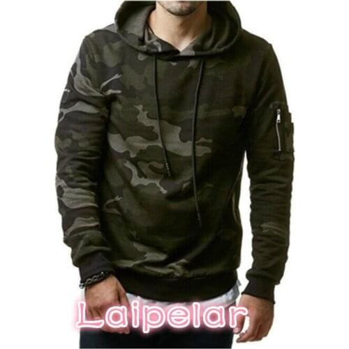 New Mens Hoodies And Sweatshirts Hooded Sweatshirts Male Clothing Fashion Military Camouflage Hoodie For Men Hoodies Y01