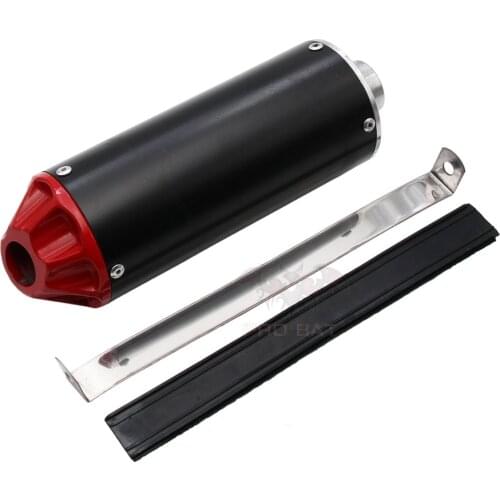 28mm Muffler Exhaust Pipe Tip For XR50 CRF50 50cc 90cc 110cc 125cc 150cc PIT Quad Dirt ATV Bike