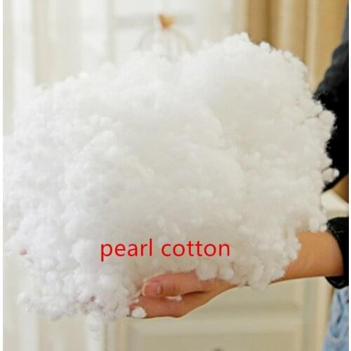 1000g Polyester Fiber filling Pearl PP Cotton Feather velvet Stuffing FiberFill Material Toys pillows Doll insert Fiberfill