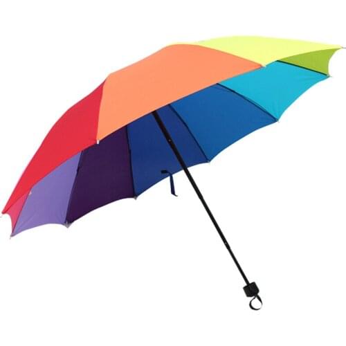New large Sun Umbrella Folding Umbrella Sun Protection UV Men and Women Simple fashion Lovers umbrella
