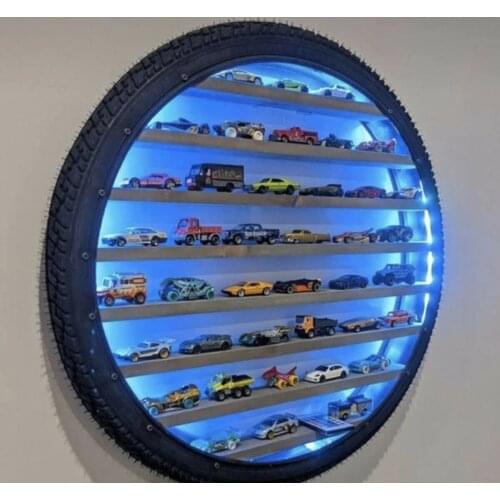 Led Lighted Shelf with remote control decor Shelf home полка Children toy shelf Toys Basket Closet wall Storage Home child Wall