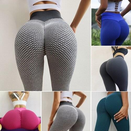 KIWI RATA Yoga Pants Leggings Women Pants Sport Women Fitness Gym Clothing Push Up Tights Workout Anti Cellulite High Waist