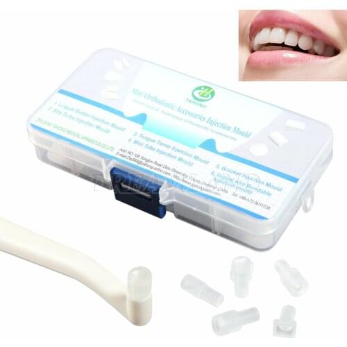 Dental Mini Orthodontic Bracket &Lingual Button/Wire Accessories Injection Mould