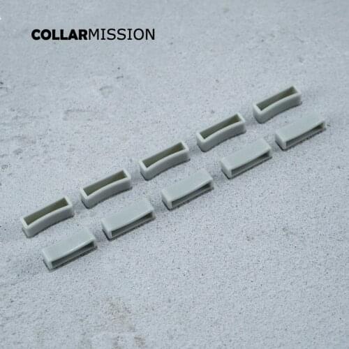 Universal colorful ring buckle non-slip clothing dog collar accessories 20mm grey SK20SJ09