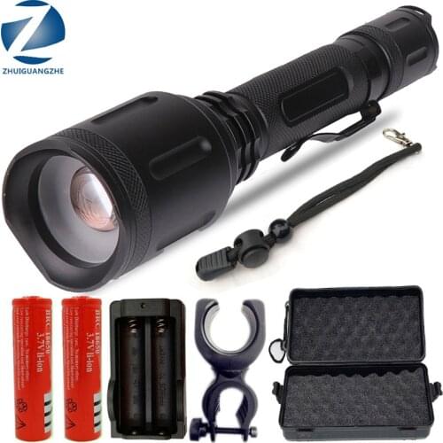 Powerful XHP90.2 LED Flashlight Torch 4921LM Zoom Zoomable Tactical Xhp70.2 Lantern for Hunting Light 18650 Battery Bulbs 30W