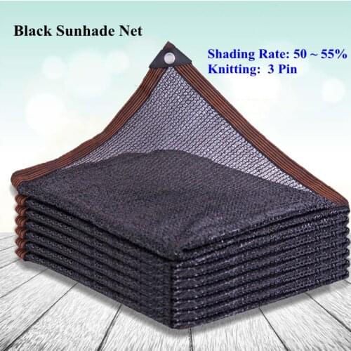 Shading Rate 50~55% Anti-UV HDPE Shading Net Balcony Succulent Plant Sunshade Net Outdoor Swimming Pool Cover Sun Shade Net