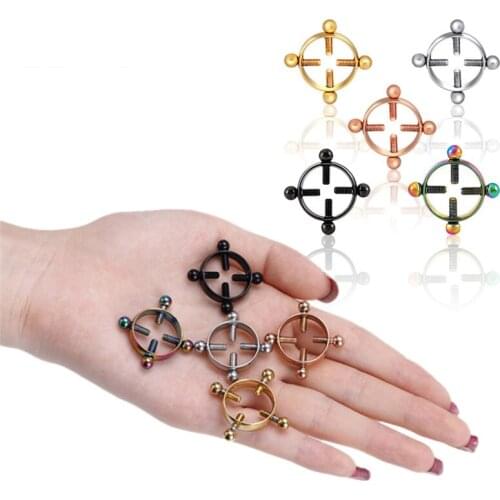 Nipple Clamps Adult Novelty Sex Product Metal Milk Clip Female Breast Clitoris Clip Massage Sex Toys For Woman Men Couples Game