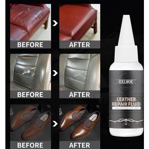 30ml Leather Repair Liquid Waterproof Strong Liquid Leather Glue Adhesive Instant Repair Cream Dry Car Repair Glue Sup X2Y2