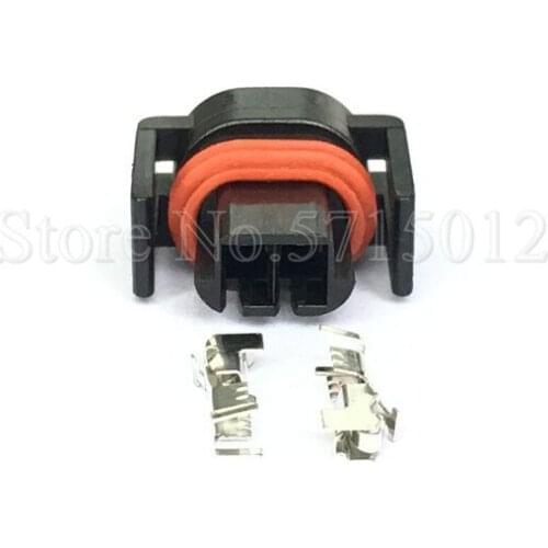 2 Hole 12162215 Waterproof Automotive Injector Plug Car Air Temperature Sensor Connector
