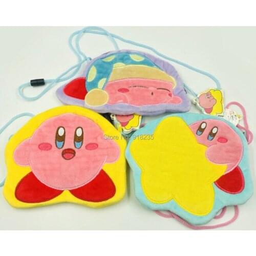 20/Lot 3 Styles Star 17X14CM Plush Shoulder bag Coin Bag Stuffed Toys