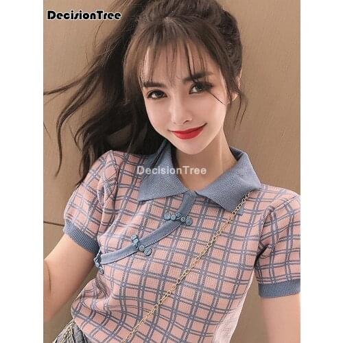 2021 woman chinese traditional tops qipao shirt chinese style chiffon cheongsam top long tang blouse cheongsam top pullover