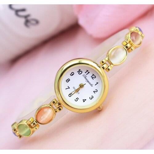 2018 Luxury Brand Gold Bracelet Watches Women Ladies Fashion Jewelry Dress Quartz Wrist watch Relogio Feminino Full digital