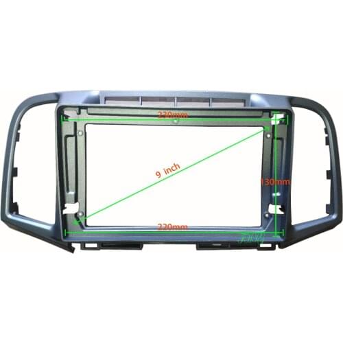 9 INCH Car Audio Frame GPS Navigation Fascia Panel Car dvd Plastic Frame Fascia is suitable for 2011 TOYOTA VENZA