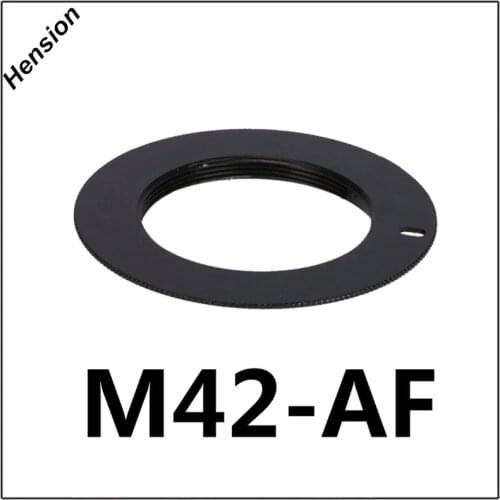 Metal M42-AF M42 Lens to AF Mount Lens Adapter For Sony Minolta Alpha A200 A350 A390 A550 A580 A700 A900 DSLR Camera