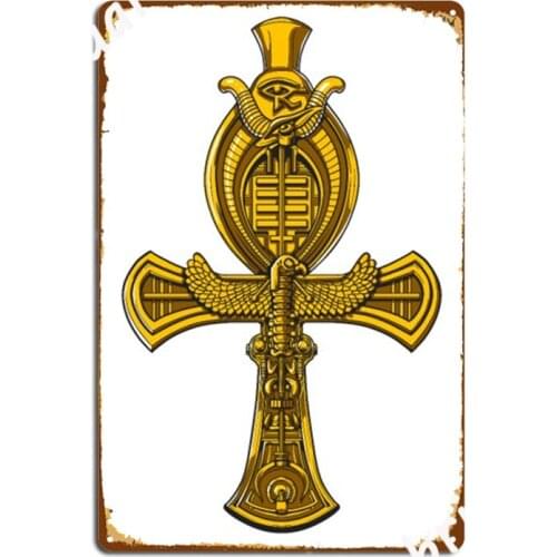 Ankh Crossing Metal Signs Cinema Custom Club Wall Plaque Tin sign Posters