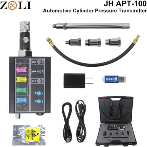 Auto Pressure Transmitter Oscilloscope Cylinder JH APT-100 Exhaust Pressure Zero Calibration suitable for Various oscilloscope
