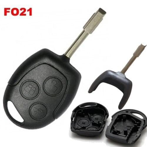 3 BUTTONS REMOTE KEY SHELL CASE FOR FORD MONDEO FOB KEY COVER WITH FO21 KEY BLADE 5PCS/LOT