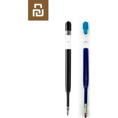 0.5mm Black Blue Color Inks Refill For New Version Metal Pens Replacement For Gold Silver Color Mijia Pen