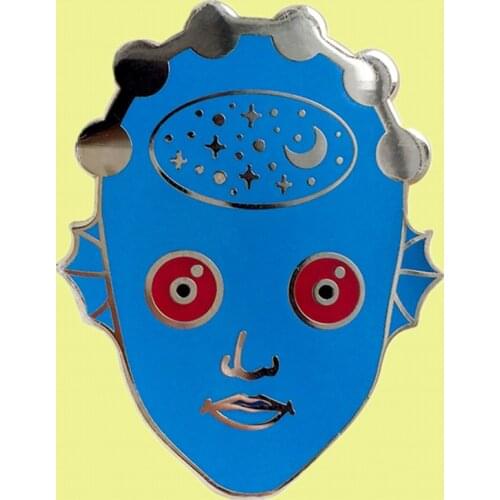 Draag René Laloux Roland Topor film the wild planet Ygam Oms enamel pin brooch