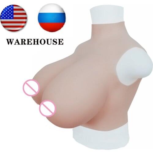 Fake Boobs Realistic Silicone Breast Forms For Crossdressing Drag Queen Shemale Crossdresser Transgender B C D E G H Cup Drag S