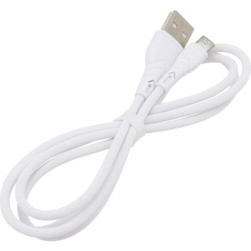 200pcs 1m Micro USB Cable for iPhone Samsung Data Type C White Usb Charging Cables Fast Charger Type-c For Phone Charging Cord