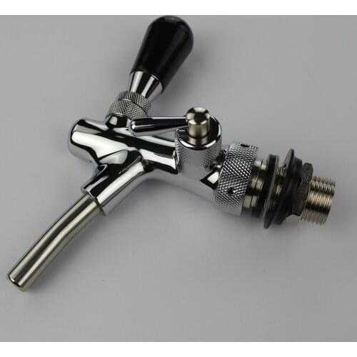 Beer Tap Faucet & Adjustable Faucet With Chrome Plating, Beer Homebrewing Tap