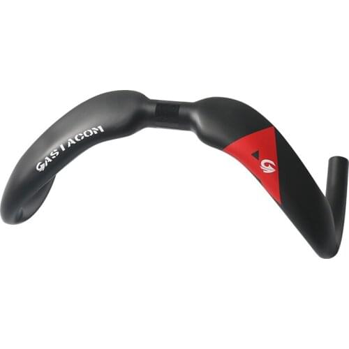 Newest red silver ASIACOM Field bike matte UD full carbon fibre bicycle handlebar carbon road bent bars 31.8*370/385mm Free Ship