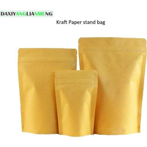 Coffee Beans Bag Pouches Paper Doypack Zip Stand New 11cmx18.5cm+3cm 100pcs Wxh Compression Type 13