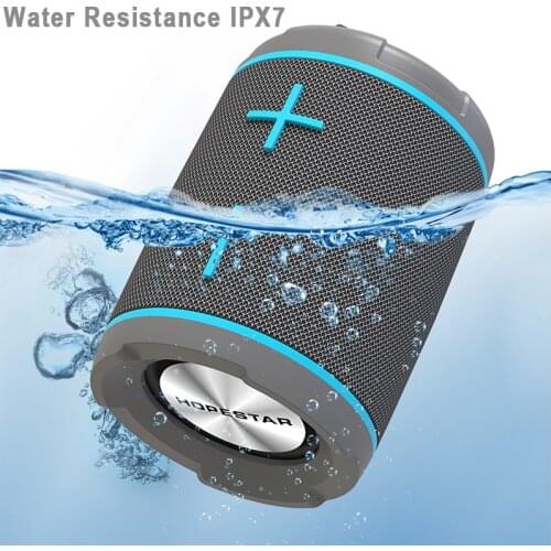 Hopestar P1 IPX7 waterproof bluetooth speaker, new portable bicycle outdoor wireless PC speaker FM radio, small music center som