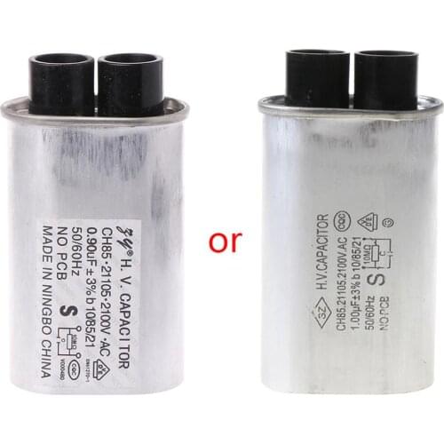 AC 2100V Microwave Oven High Voltage HV Capacitor 1.00uF Replacement Universal