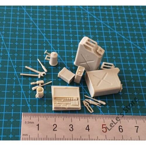 1/35 Resin Soldier scenario Accessories Drums Repair tool