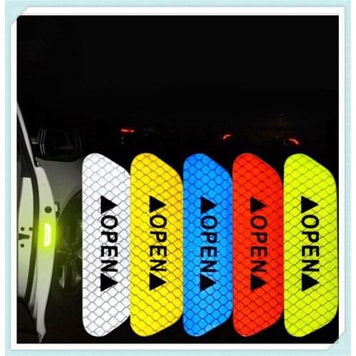 Car Accessories Exterior Reflective Door Stickers DIY for Chevrolet Trailblazer Avalanche 34 West Uplander Orlando Code Captiva