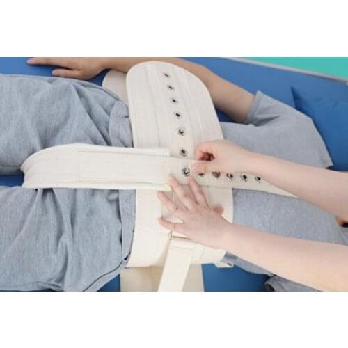 Safe Lumbar/Abdomen Magnetic Control Restraint Belt For Manic Patient Bed Fixation Protection Hospital Nursing/ Home Care