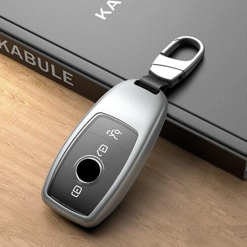 Aluminum Alloy TPU Car Remote Key Case Key Cover For Mercedes benz W177 W205 W213 W222 2018 A C S GLS Class E class