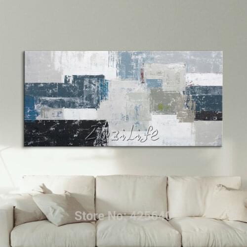 Nordic style canvas oil painting modern abstract acrylic painting Wall art Pictures for living room home decor cuadro decoracion