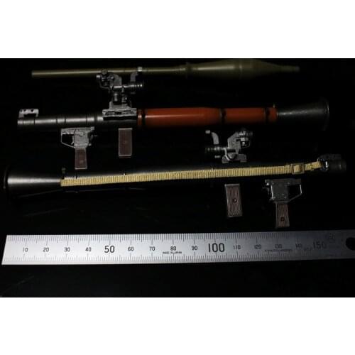 [ESTARTEK] ZY toys RPG-7 1/6 Plastic Bazookas Model 1/6 Military Weapon Props for 12"collectible Action Figure DIY