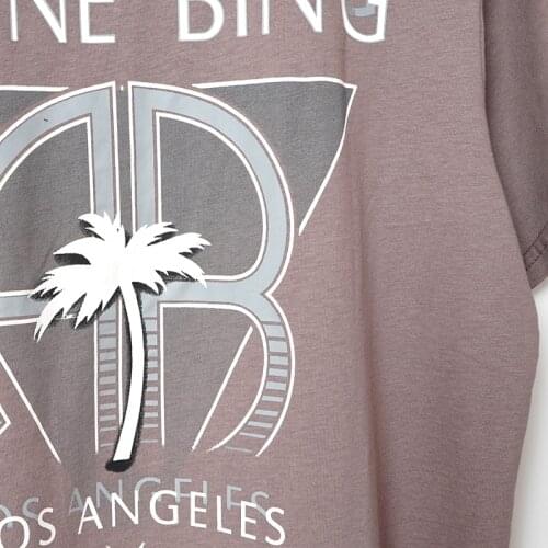 Rowling Coconut Tree Graphic Tees Woman Summer Round Neck Short Sleeve Cotton T-Shirt Shirt Casual Vintage Classic Top 2021