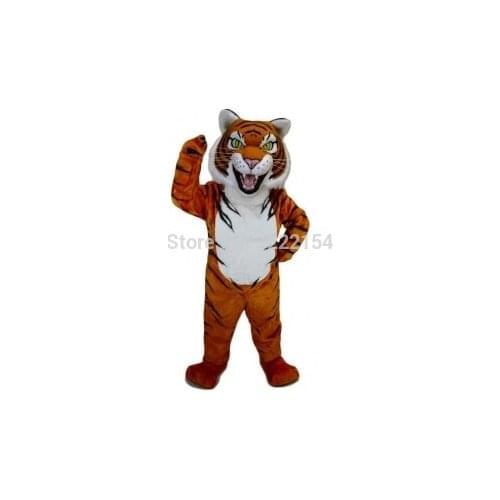 Hot selling Foam Adult cute lovely tiger mascot costume Halloween party costume adult size