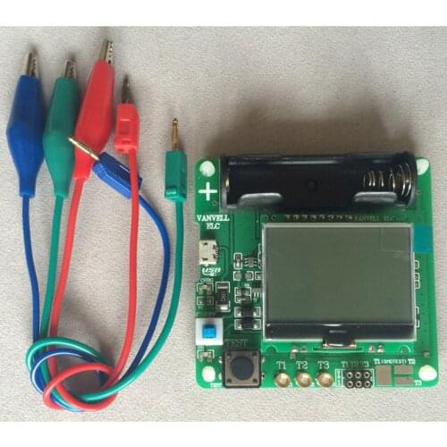 3.7V Version Of Inductance Coil Capacitor ESR Meter MG328 Multifunction Transistor Tester Transistor Tester