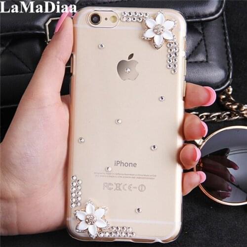 Fashion 3D Glitter Bling Crystal Rhinestone Case For Xiaomi Redmi 5 6 4X 4A 5A 6A 8A Note 4 5 6 7 8 Pro Note 4X 5A Diamond Cover